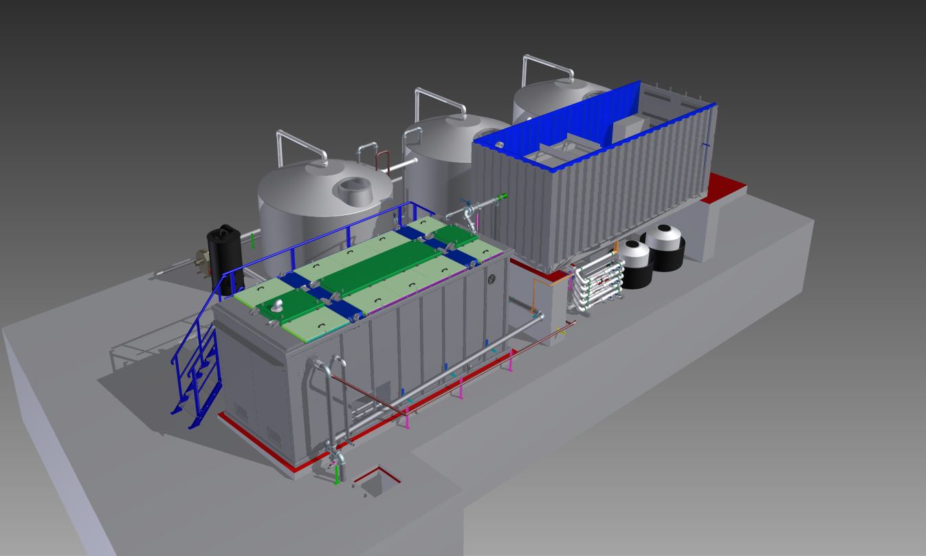 Design, Supply, Installation & Commissioning of a Package WWTP for ION  Confectionary factory effluent